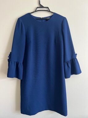 Club Monaco Navy Classic Mini Dress Size 4 Like New